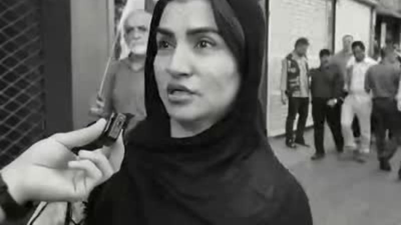 لغو اجباری جانفدا در خیابان انقلاب